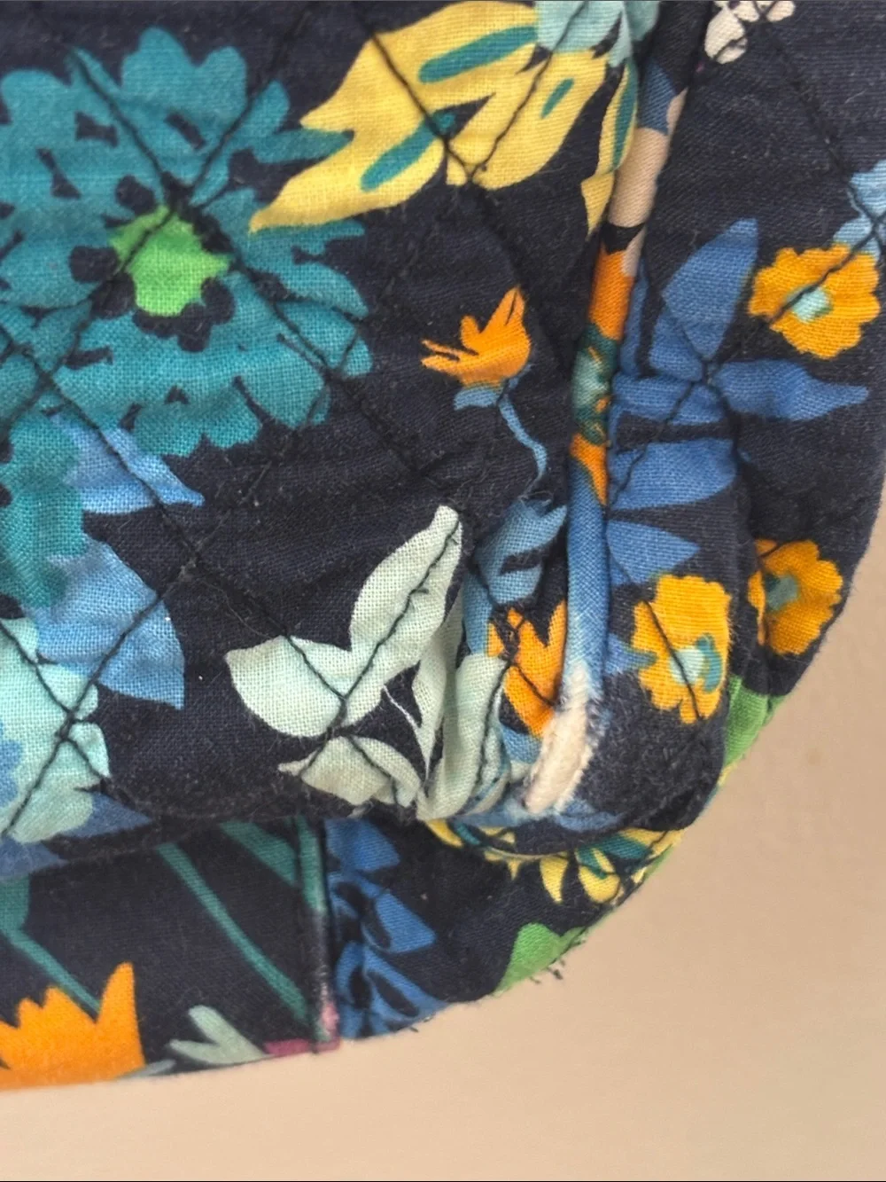 Vera Bradley Floral Quilted Crossbody Magnetic Flap Bag
